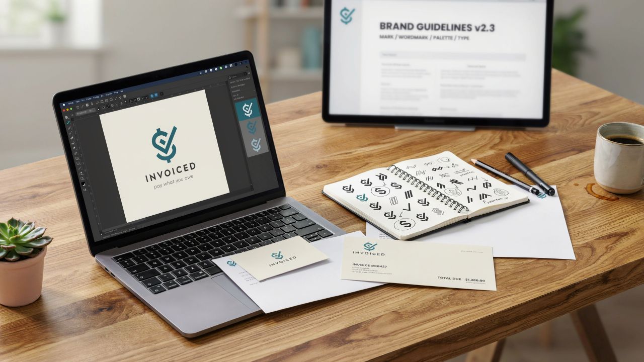 Designing a Logo for Invoice Worth Displaying