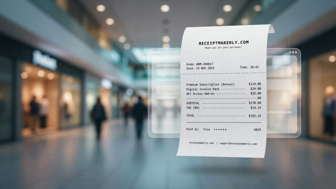 What is a receipt?