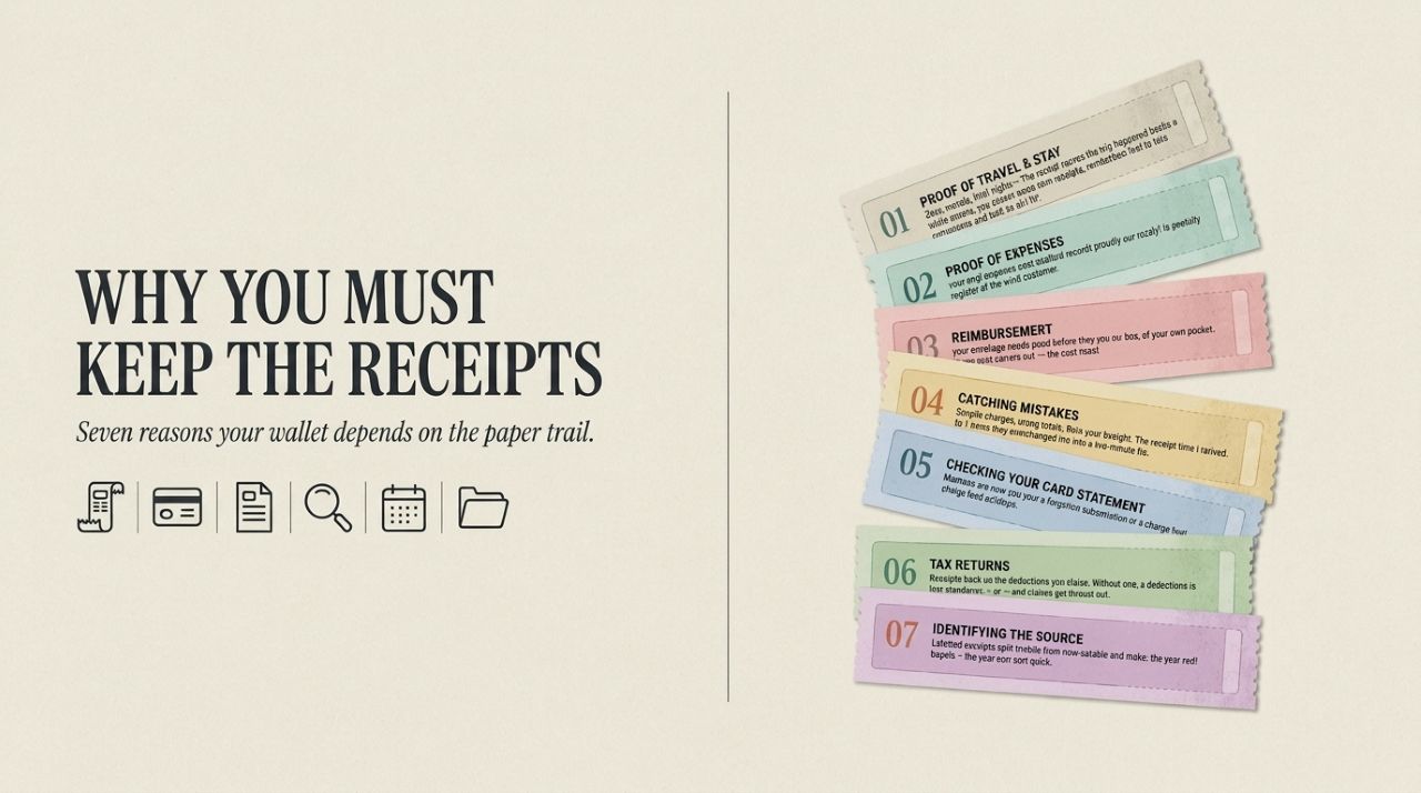 Why you must keep the receipts